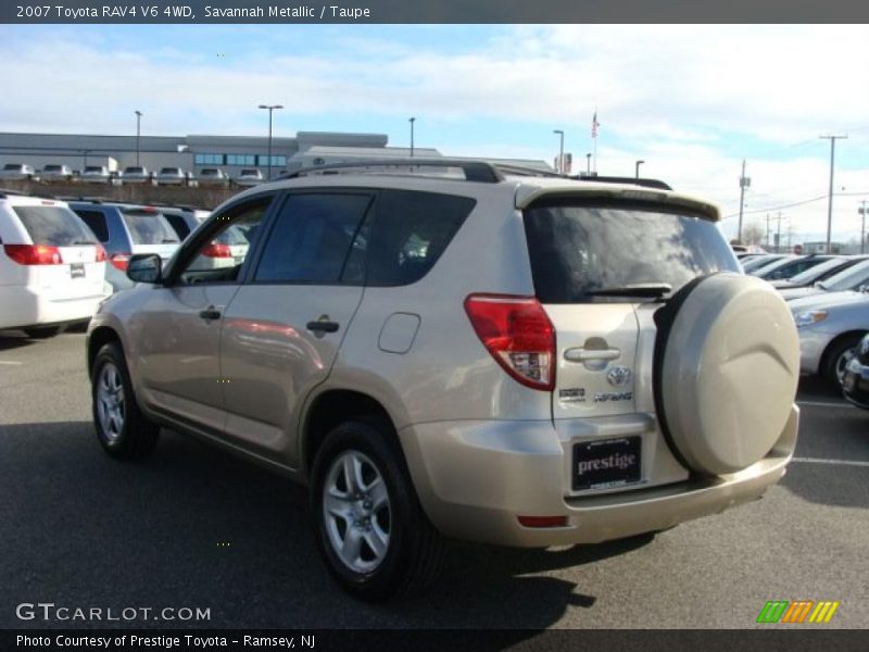Savannah Metallic / Taupe 2007 Toyota RAV4 V6 4WD