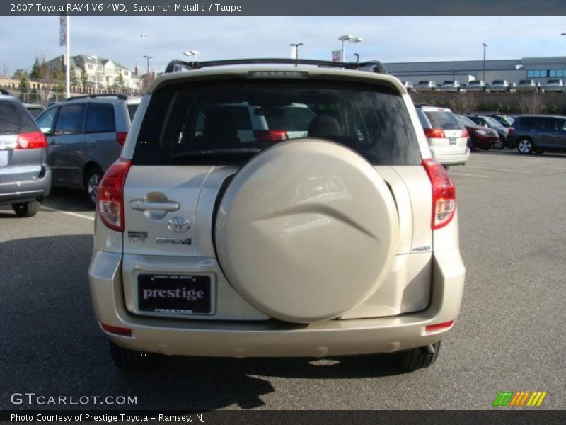 Savannah Metallic / Taupe 2007 Toyota RAV4 V6 4WD