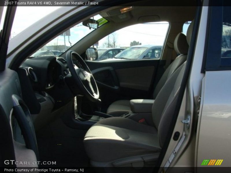Savannah Metallic / Taupe 2007 Toyota RAV4 V6 4WD