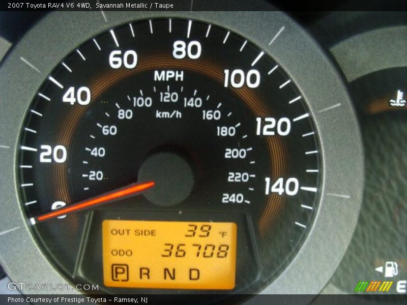 Savannah Metallic / Taupe 2007 Toyota RAV4 V6 4WD