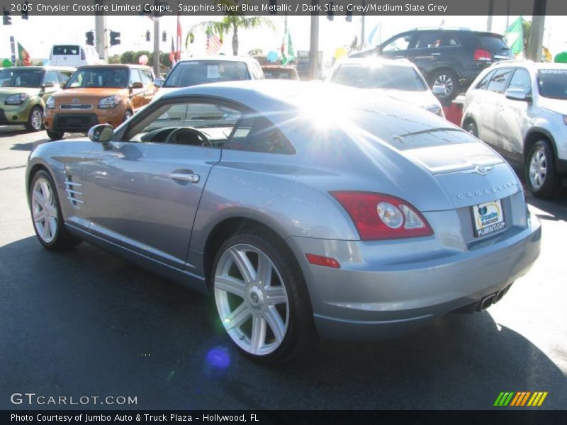 Sapphire Silver Blue Metallic / Dark Slate Grey/Medium Slate Grey 2005 Chrysler Crossfire Limited Coupe