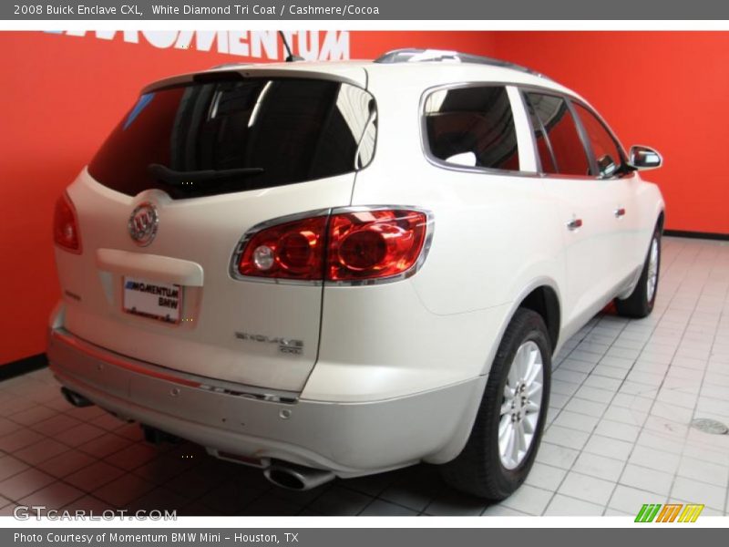 White Diamond Tri Coat / Cashmere/Cocoa 2008 Buick Enclave CXL