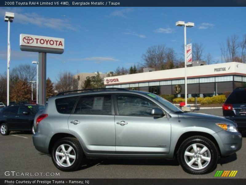 Everglade Metallic / Taupe 2008 Toyota RAV4 Limited V6 4WD