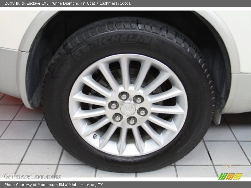 White Diamond Tri Coat / Cashmere/Cocoa 2008 Buick Enclave CXL