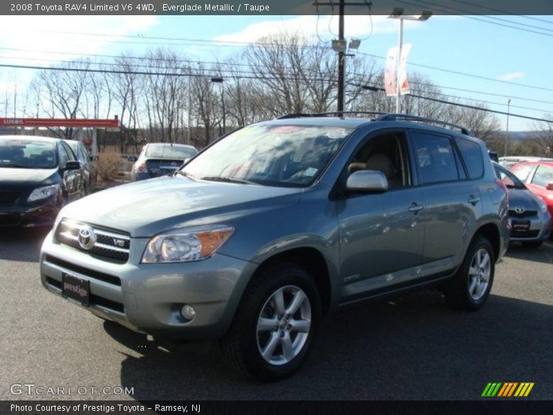Everglade Metallic / Taupe 2008 Toyota RAV4 Limited V6 4WD