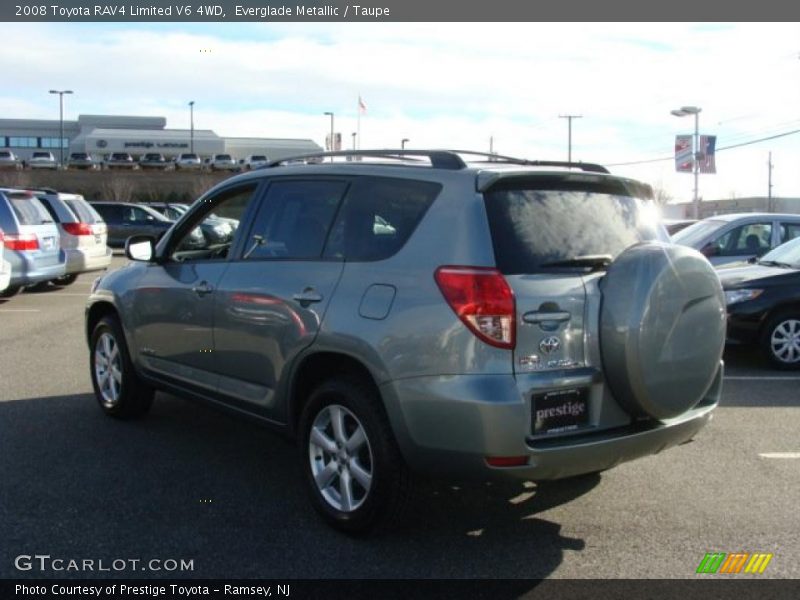 Everglade Metallic / Taupe 2008 Toyota RAV4 Limited V6 4WD