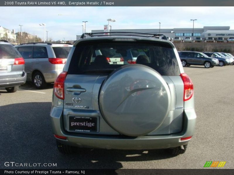 Everglade Metallic / Taupe 2008 Toyota RAV4 Limited V6 4WD