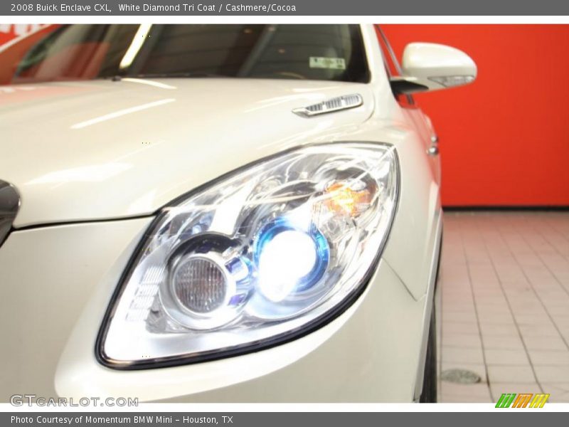 White Diamond Tri Coat / Cashmere/Cocoa 2008 Buick Enclave CXL