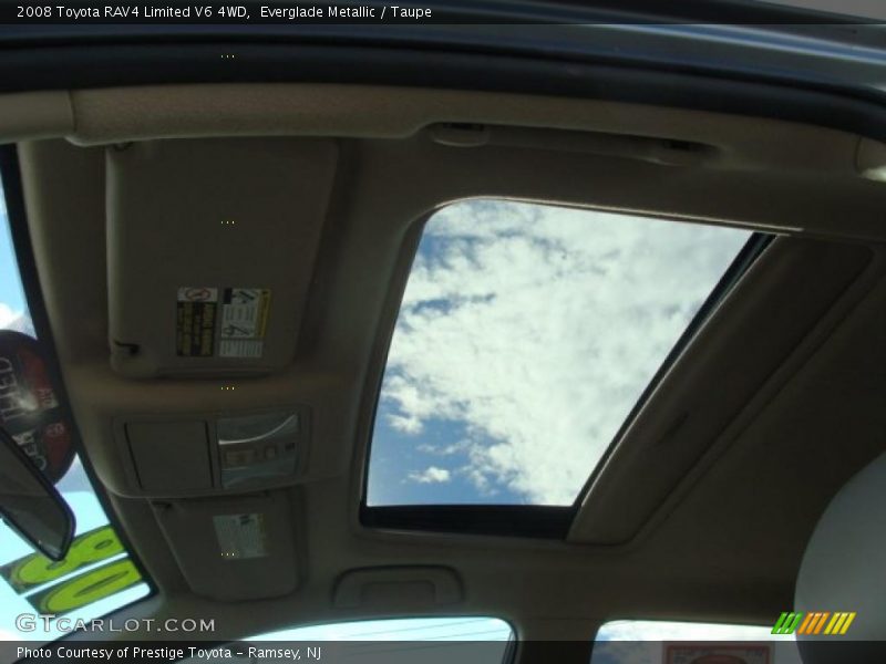 Everglade Metallic / Taupe 2008 Toyota RAV4 Limited V6 4WD