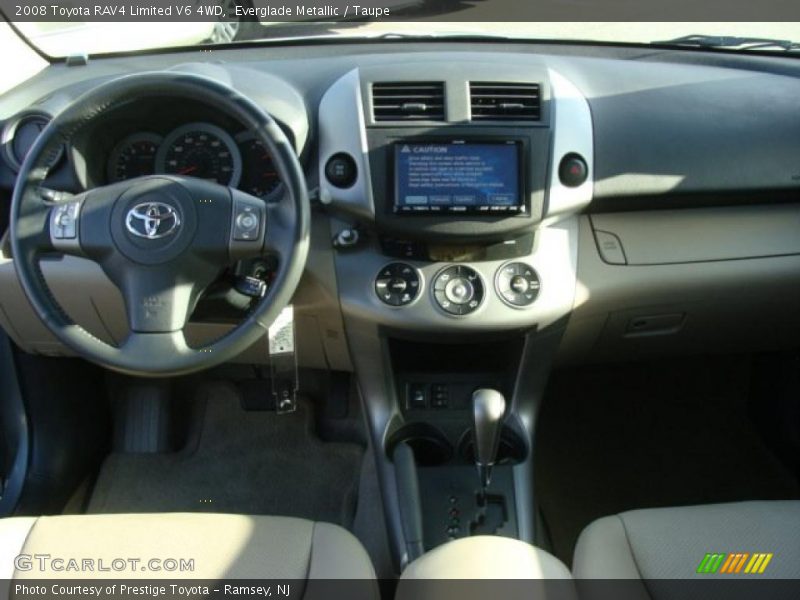 Everglade Metallic / Taupe 2008 Toyota RAV4 Limited V6 4WD