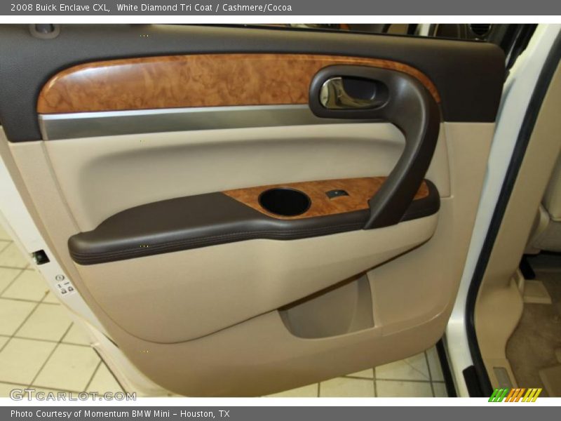 White Diamond Tri Coat / Cashmere/Cocoa 2008 Buick Enclave CXL