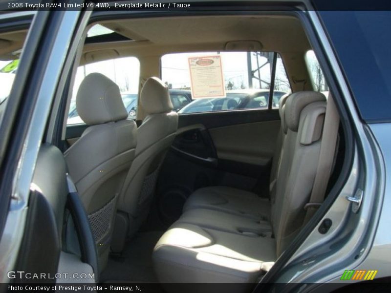 Everglade Metallic / Taupe 2008 Toyota RAV4 Limited V6 4WD