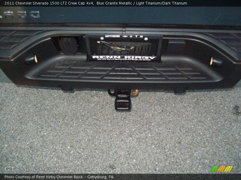 Blue Granite Metallic / Light Titanium/Dark Titanium 2011 Chevrolet Silverado 1500 LTZ Crew Cab 4x4