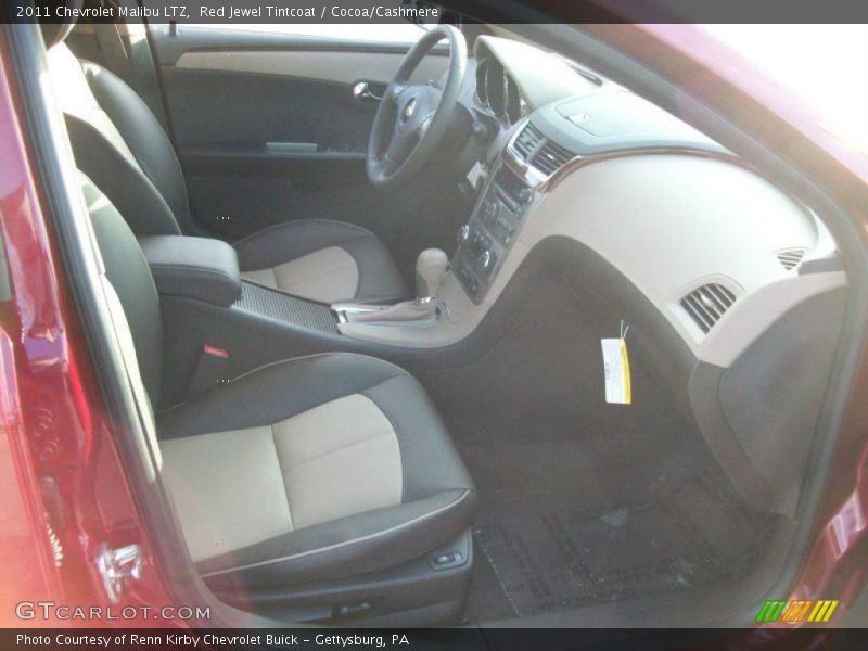 Red Jewel Tintcoat / Cocoa/Cashmere 2011 Chevrolet Malibu LTZ