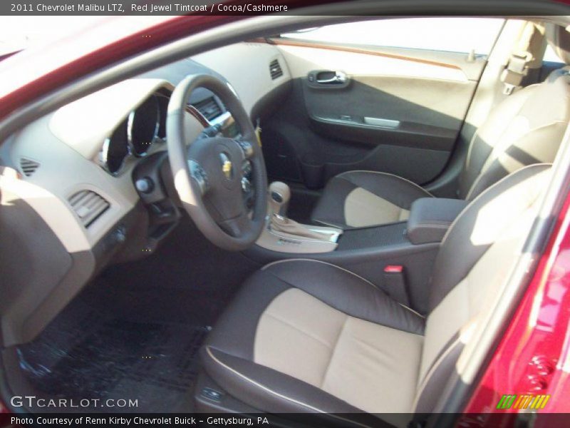 Red Jewel Tintcoat / Cocoa/Cashmere 2011 Chevrolet Malibu LTZ