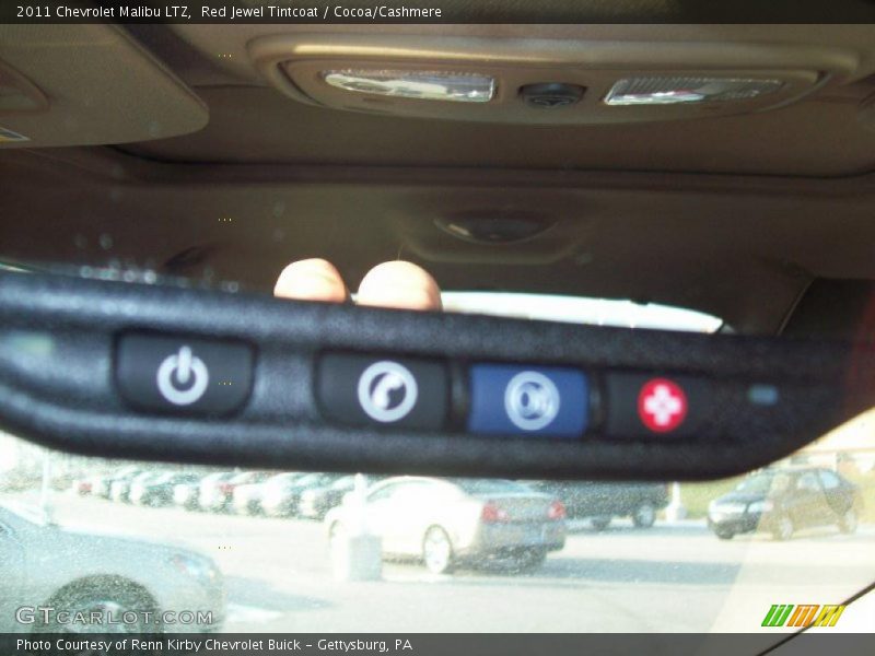 Red Jewel Tintcoat / Cocoa/Cashmere 2011 Chevrolet Malibu LTZ