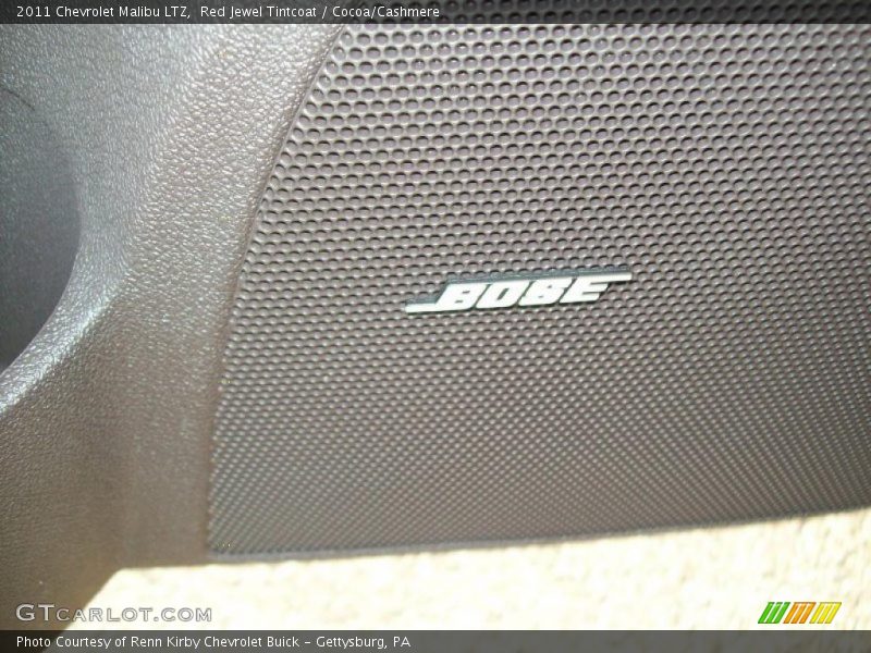 Red Jewel Tintcoat / Cocoa/Cashmere 2011 Chevrolet Malibu LTZ