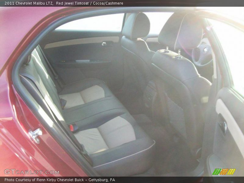 Red Jewel Tintcoat / Cocoa/Cashmere 2011 Chevrolet Malibu LTZ