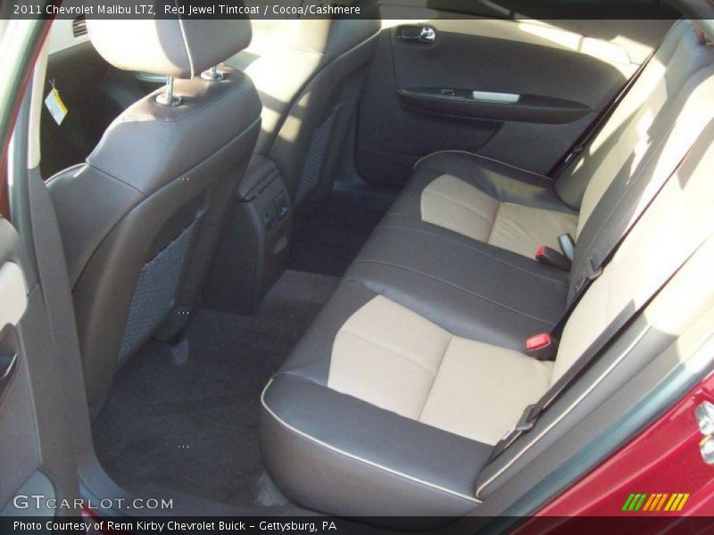 2011 Malibu LTZ Cocoa/Cashmere Interior