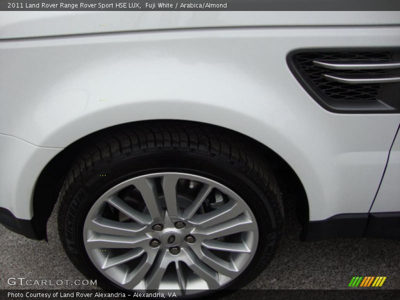 Fuji White / Arabica/Almond 2011 Land Rover Range Rover Sport HSE LUX