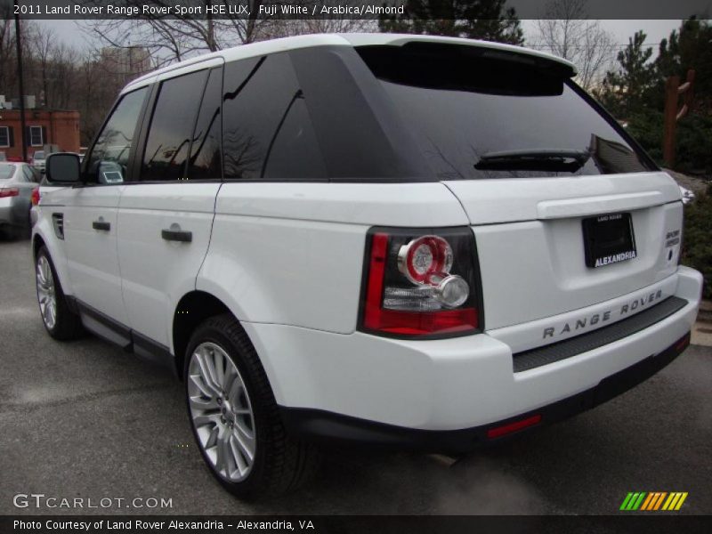 Fuji White / Arabica/Almond 2011 Land Rover Range Rover Sport HSE LUX