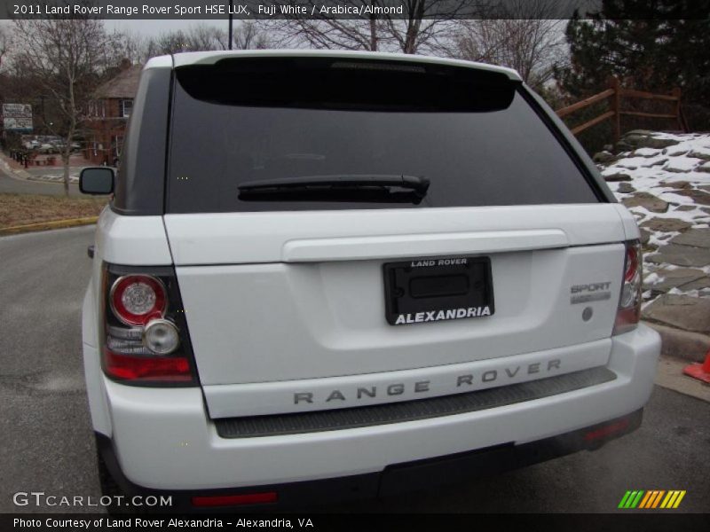 Fuji White / Arabica/Almond 2011 Land Rover Range Rover Sport HSE LUX