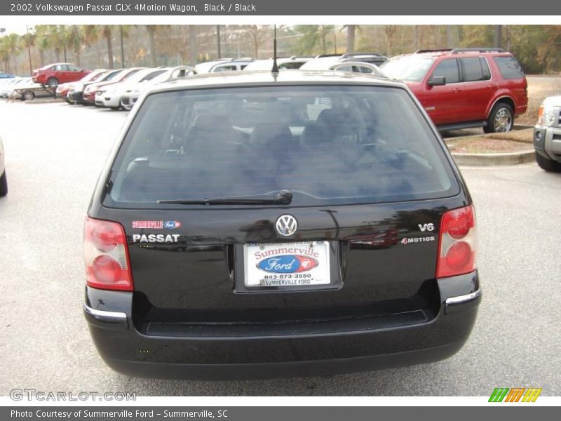 Black / Black 2002 Volkswagen Passat GLX 4Motion Wagon