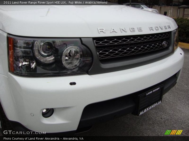 Fuji White / Arabica/Almond 2011 Land Rover Range Rover Sport HSE LUX