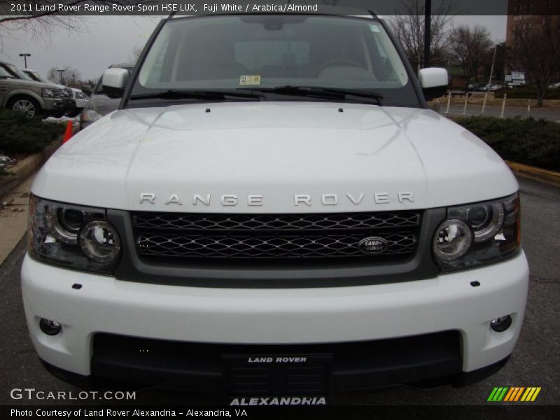 Fuji White / Arabica/Almond 2011 Land Rover Range Rover Sport HSE LUX