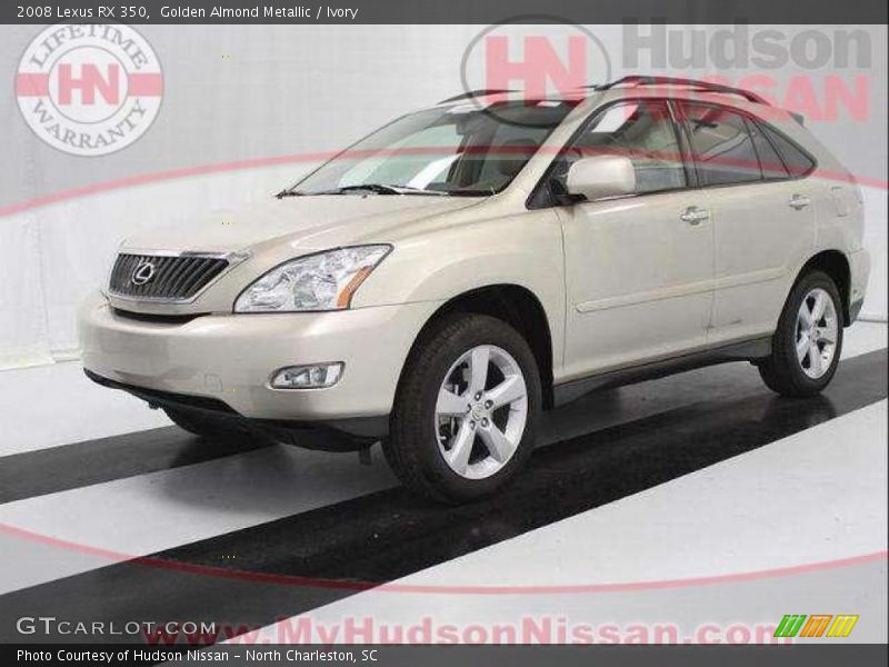 Golden Almond Metallic / Ivory 2008 Lexus RX 350