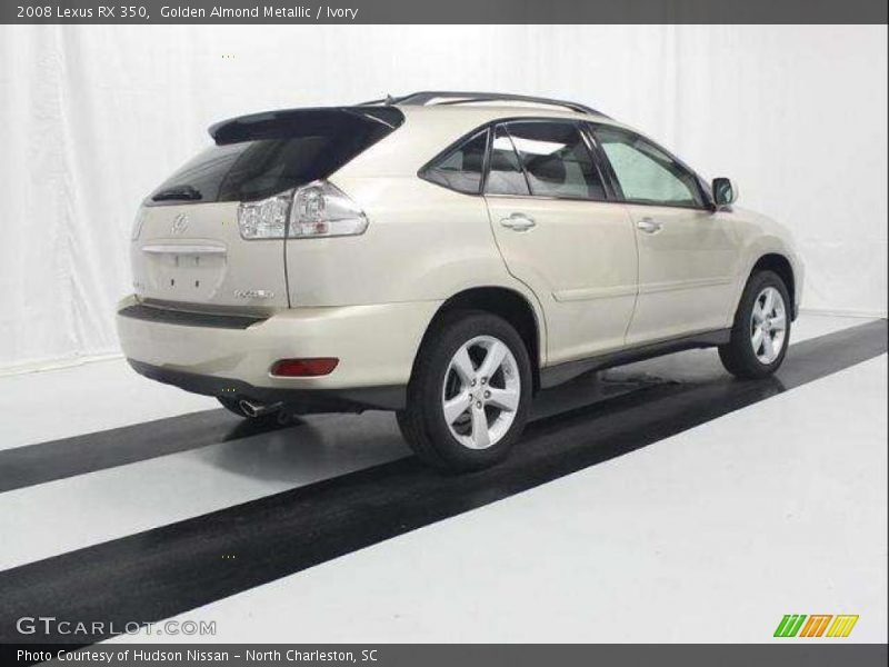 Golden Almond Metallic / Ivory 2008 Lexus RX 350