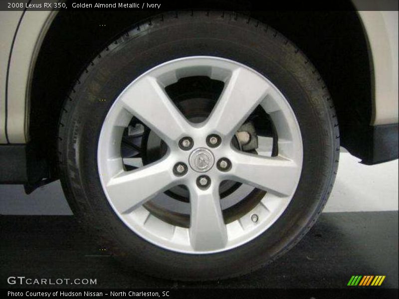 Golden Almond Metallic / Ivory 2008 Lexus RX 350
