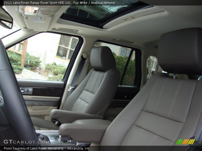 Fuji White / Arabica/Almond 2011 Land Rover Range Rover Sport HSE LUX