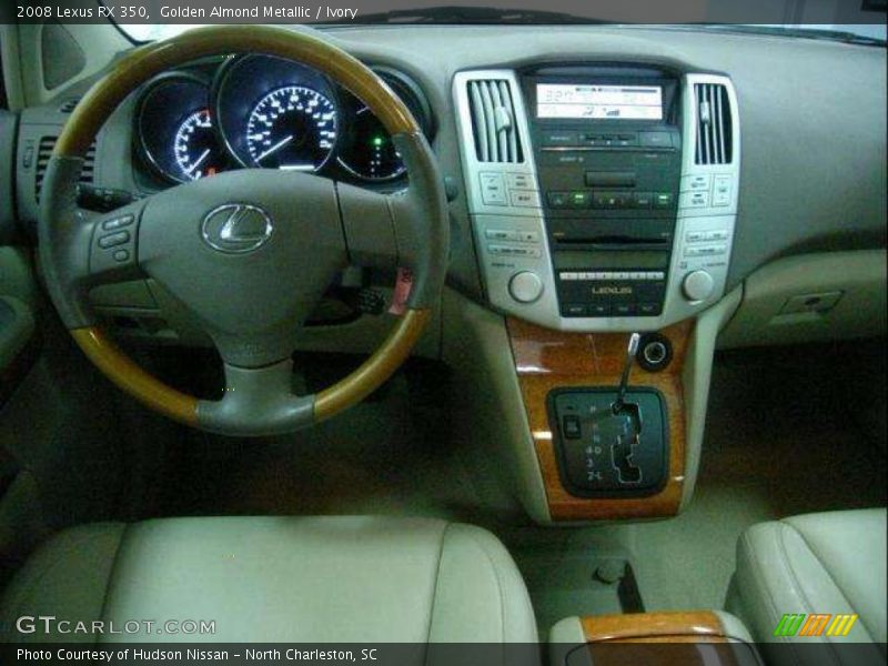 Golden Almond Metallic / Ivory 2008 Lexus RX 350
