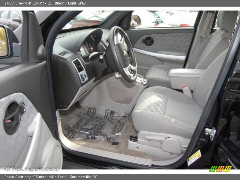 Black / Light Gray 2007 Chevrolet Equinox LS