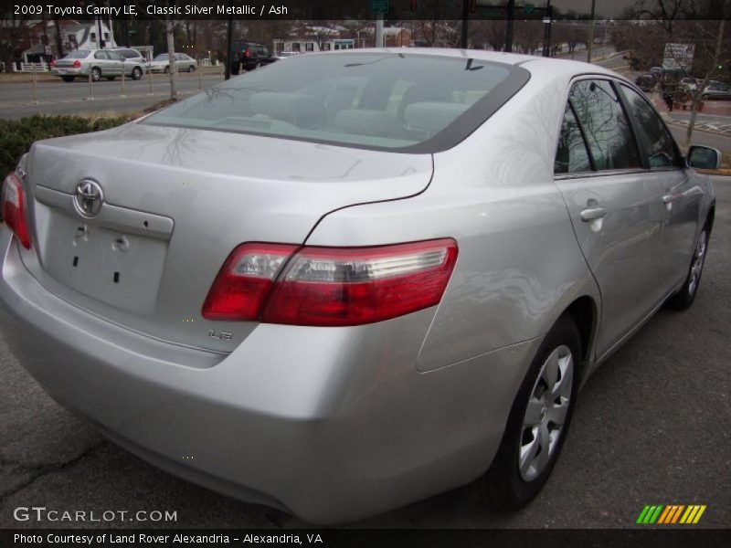 Classic Silver Metallic / Ash 2009 Toyota Camry LE