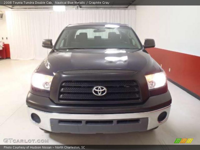 Nautical Blue Metallic / Graphite Gray 2008 Toyota Tundra Double Cab