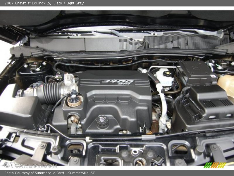 Black / Light Gray 2007 Chevrolet Equinox LS
