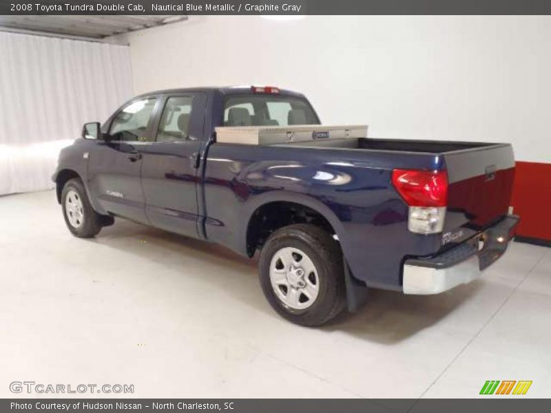 Nautical Blue Metallic / Graphite Gray 2008 Toyota Tundra Double Cab