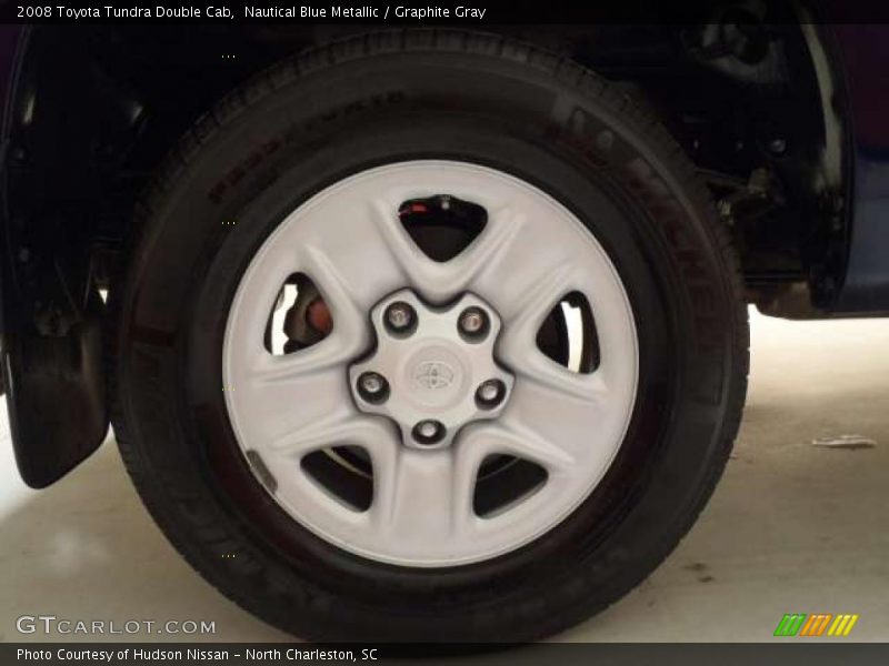 Nautical Blue Metallic / Graphite Gray 2008 Toyota Tundra Double Cab