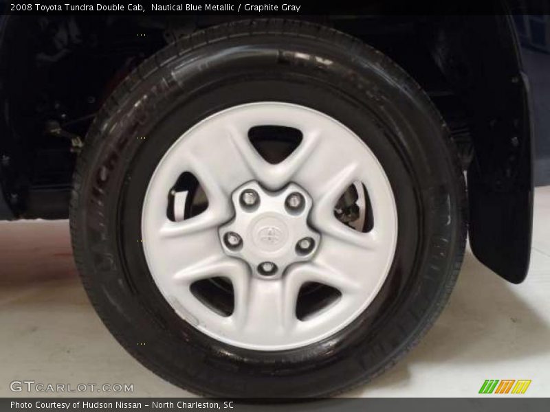 Nautical Blue Metallic / Graphite Gray 2008 Toyota Tundra Double Cab