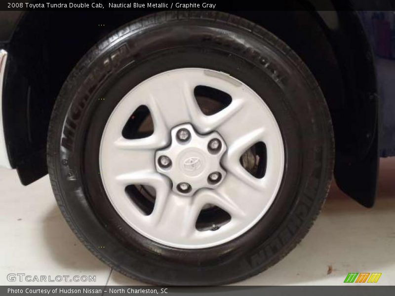 Nautical Blue Metallic / Graphite Gray 2008 Toyota Tundra Double Cab