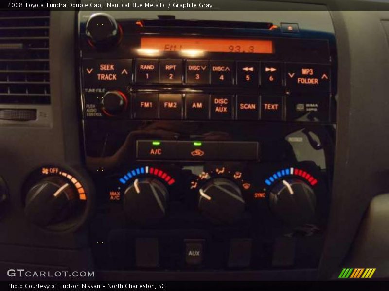 Nautical Blue Metallic / Graphite Gray 2008 Toyota Tundra Double Cab