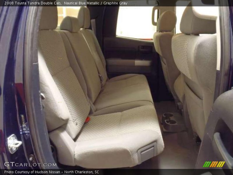 Nautical Blue Metallic / Graphite Gray 2008 Toyota Tundra Double Cab