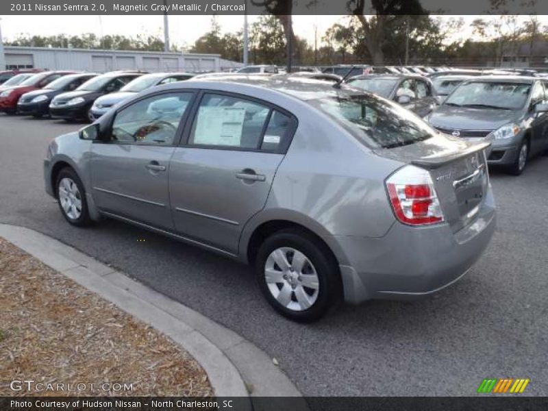 Magnetic Gray Metallic / Charcoal 2011 Nissan Sentra 2.0