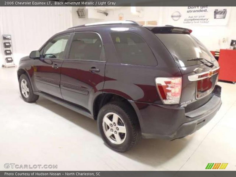 Black Amethyst Metallic / Light Gray 2006 Chevrolet Equinox LT