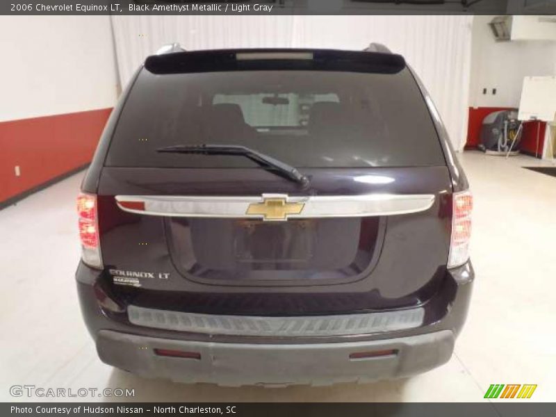 Black Amethyst Metallic / Light Gray 2006 Chevrolet Equinox LT