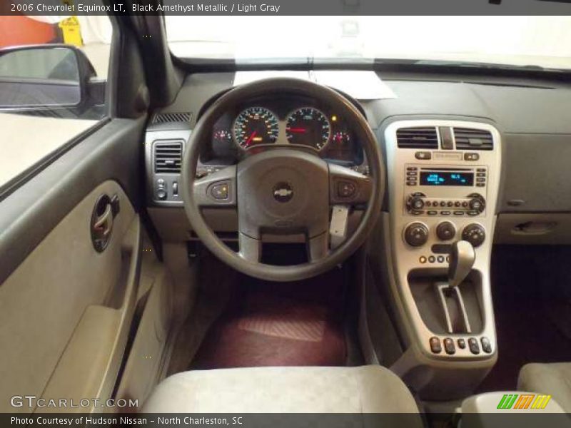Black Amethyst Metallic / Light Gray 2006 Chevrolet Equinox LT