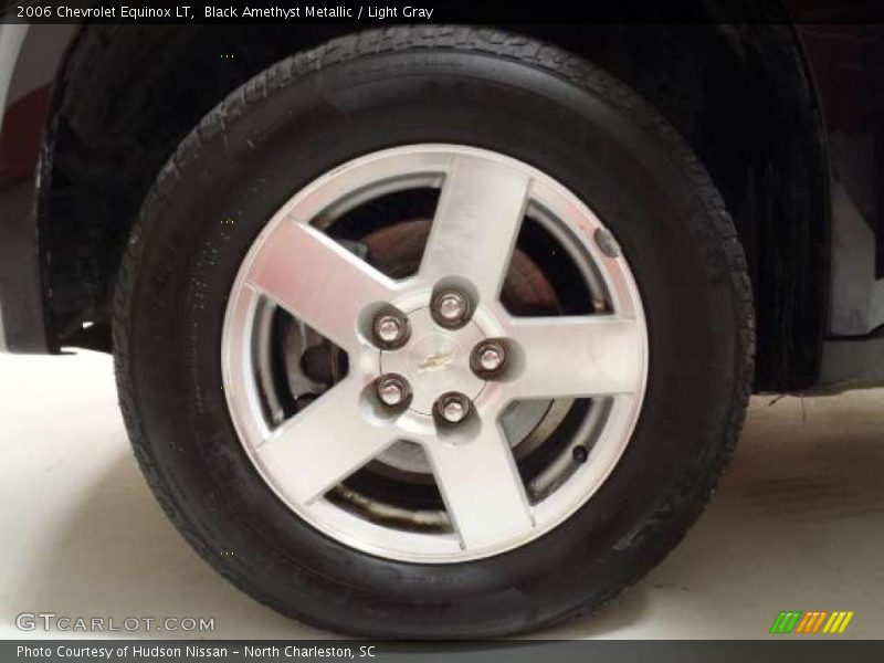 Black Amethyst Metallic / Light Gray 2006 Chevrolet Equinox LT