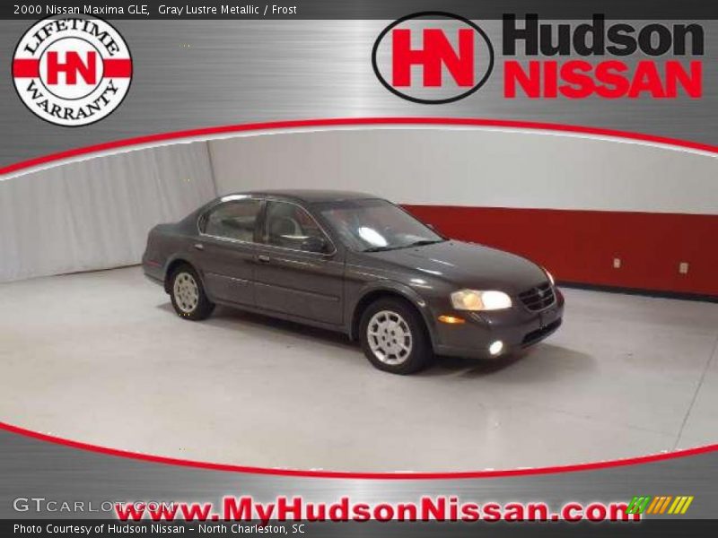 Gray Lustre Metallic / Frost 2000 Nissan Maxima GLE